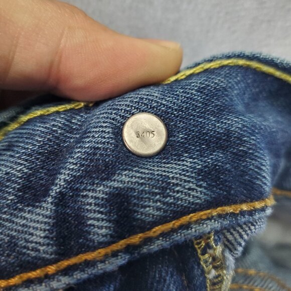 Levis Jeans Mens Size 40x30 Blue 550 Relaxed Fit Tapered Leg Denim Classic - Picture 10 of 11